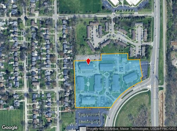 2249 University Hills Blvd, Toledo, OH Parcel Map