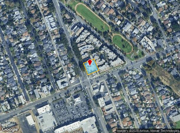 610 N Hollywood Way, Burbank, CA Parcel Map