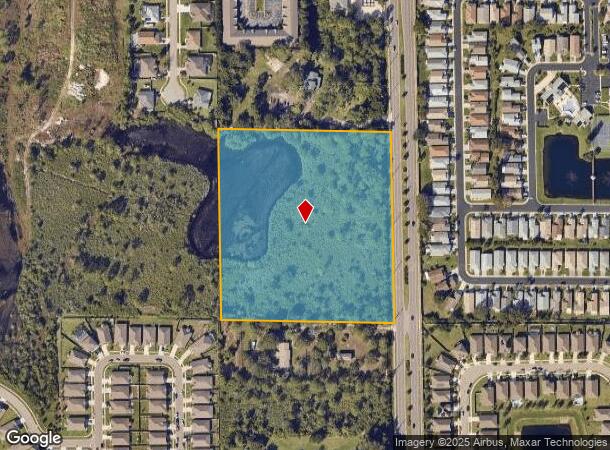 4100 Dairy Rd Unit Rd, Melbourne, FL Parcel Map