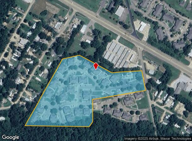  5551 Shaw Rd, Jackson, MS Parcel Map