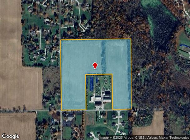 2860 W Orland Rd, Angola, IN Parcel Map