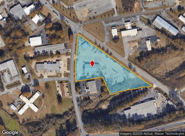  1460 N Chase St, Athens, GA Parcel Map