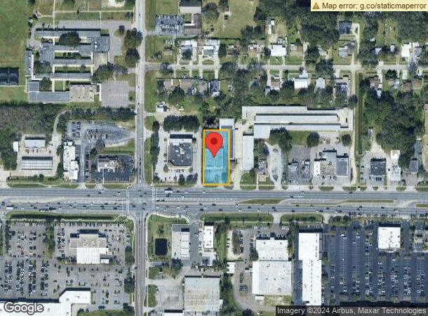  4123 W Hillsborough Ave, Tampa, FL Parcel Map