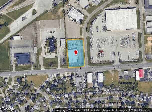 4000 Sullivant Ave, Columbus, OH Parcel Map