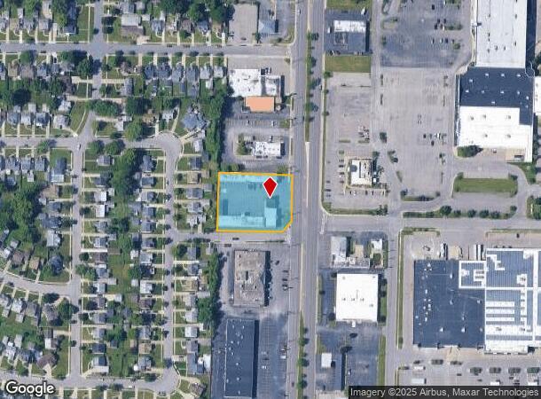  1120 Niagara Falls Blvd, Tonawanda, NY Parcel Map