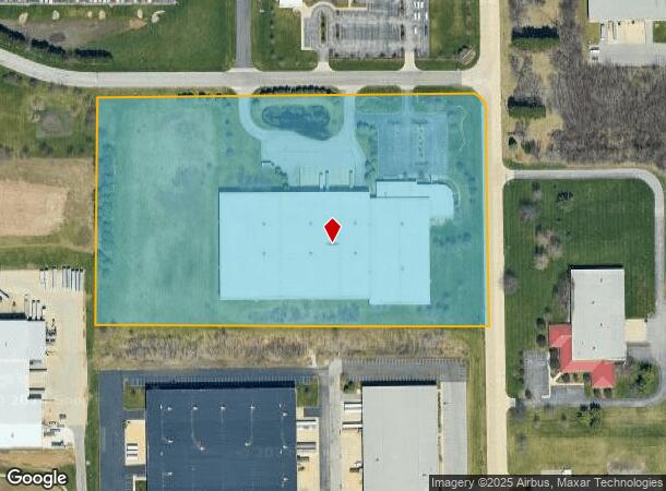  3751 N Olive Rd, South Bend, IN Parcel Map