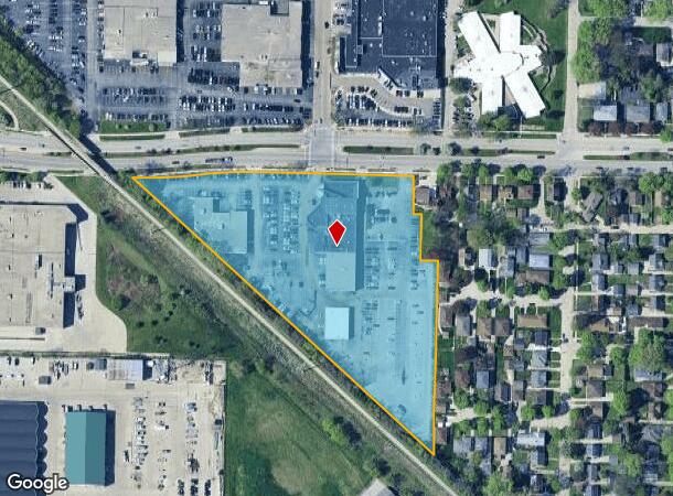  1433 W Silver Spring Dr, Milwaukee, WI Parcel Map