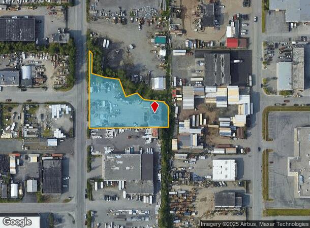  8123 Hartzell Rd, Anchorage, AK Parcel Map