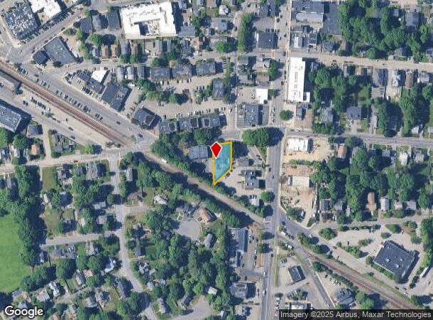 143 Washington St, Reading, MA Parcel Map