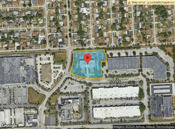  1111 Park Centre Blvd, Miami, FL Parcel Map