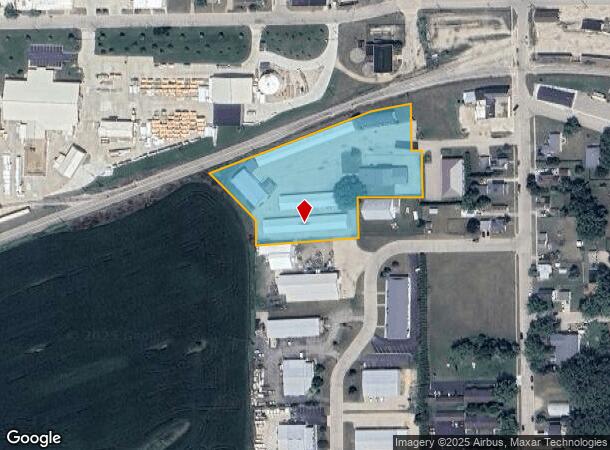  101 Depot Ln, Elkhorn, WI Parcel Map