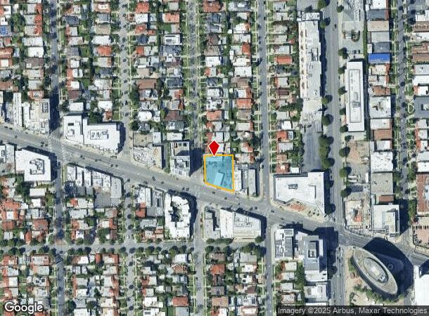 8555 Wilshire Blvd, Beverly Hills, CA Parcel Map