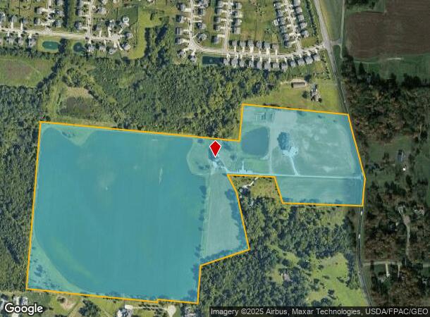 2583 Trebein Rd, Xenia, OH Parcel Map
