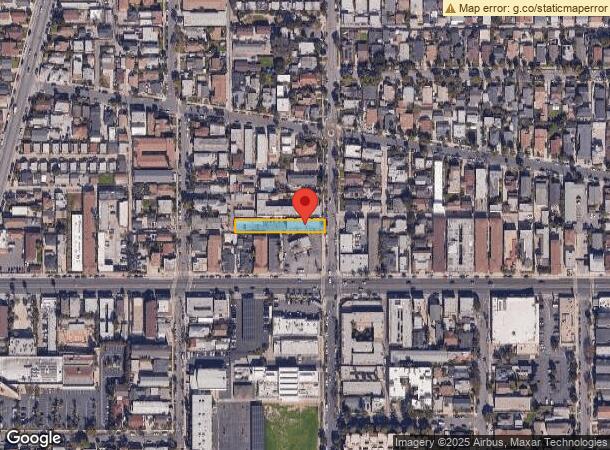  725 Orange Ave, Long Beach, CA Parcel Map