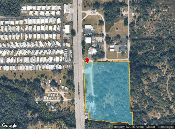  20871 S Tamiami Trl, Estero, FL Parcel Map
