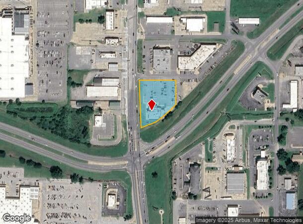 1957 S Muskogee Ave, Tahlequah, OK Parcel Map