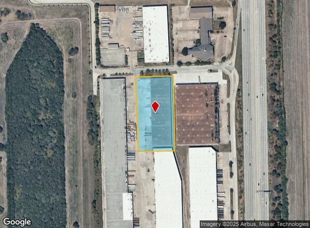  2025 Turning Basin Dr, Houston, TX Parcel Map