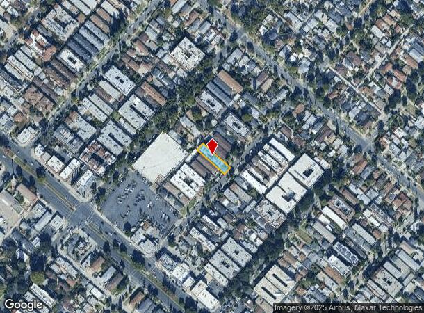  1145 Irving Ave, Glendale, CA Parcel Map