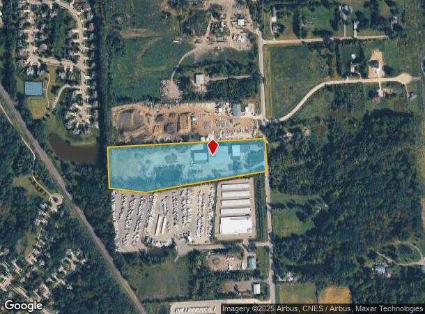 23333 Griswold Rd, South Lyon, MI Parcel Map