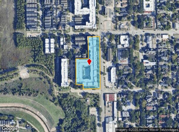  525 Yale St, Houston, TX Parcel Map