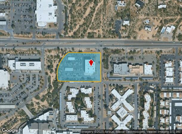  1925 W Orange Grove Rd, Tucson, AZ Parcel Map