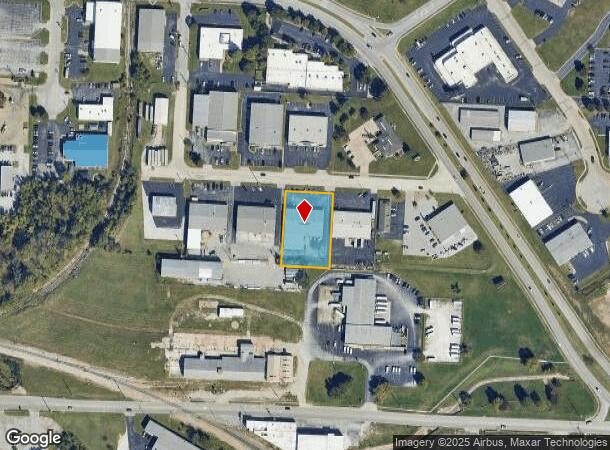  1956 E Phelps St, Springfield, MO Parcel Map