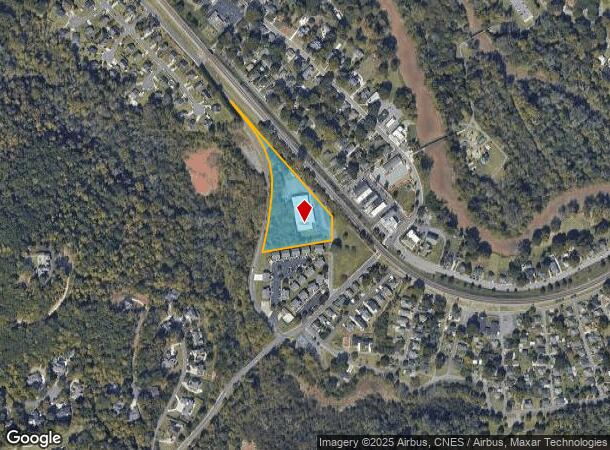 125 Hampton Ct, Cramerton, NC Parcel Map