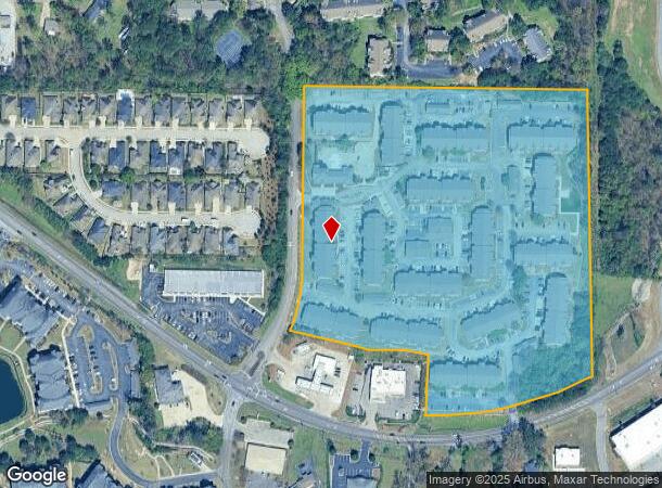 50 Cahaba River Parc, Birmingham, AL Parcel Map
