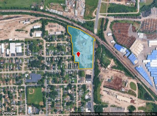 2050 N Broadway St, Crest Hill, IL Parcel Map