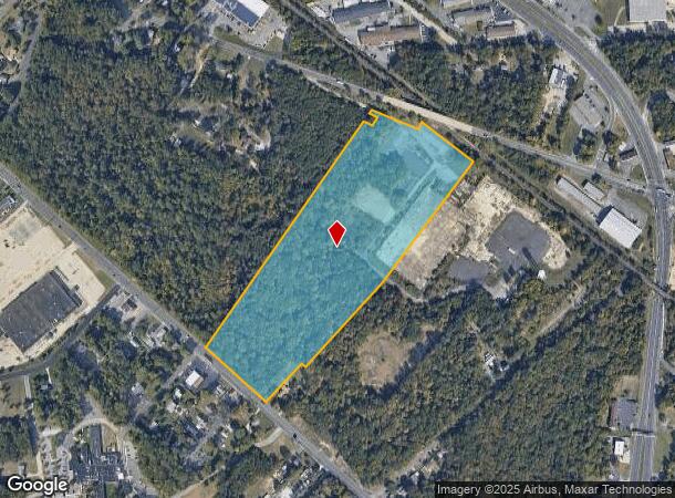  160 Jackson Rd, Berlin, NJ Parcel Map