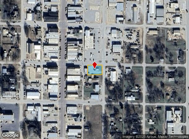 110 E Chickasaw St, Lindsay, OK Parcel Map