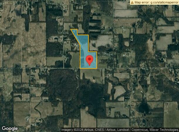  4186 Bellevue Rd, Onondaga, MI Parcel Map