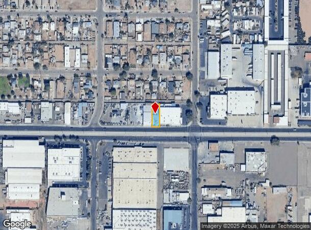  2930 E Washington St, Phoenix, AZ Parcel Map