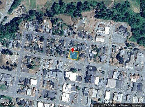  407 Ash St, Myrtle Point, OR Parcel Map