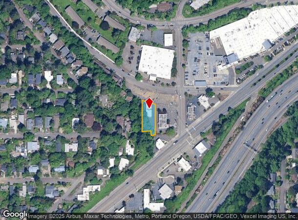  1332 Sw Custer Dr, Portland, OR Parcel Map