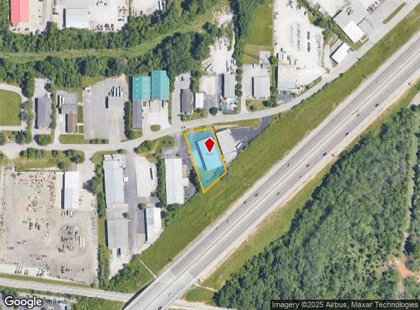  2423 W Industrial Park Dr, Bloomington, IN Parcel Map