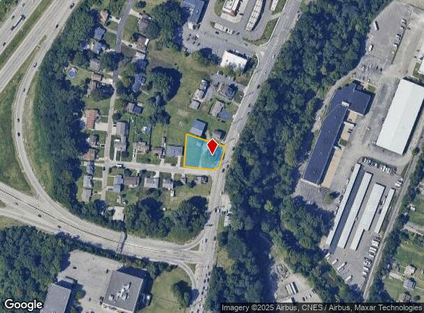 1259 Washington Pike, Bridgeville, PA Parcel Map