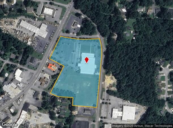  711 National Hwy, Thomasville, NC Parcel Map