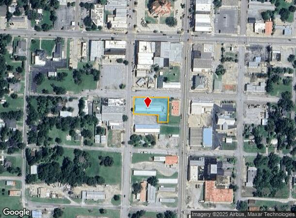 224 N Main St, Bonham, TX Parcel Map