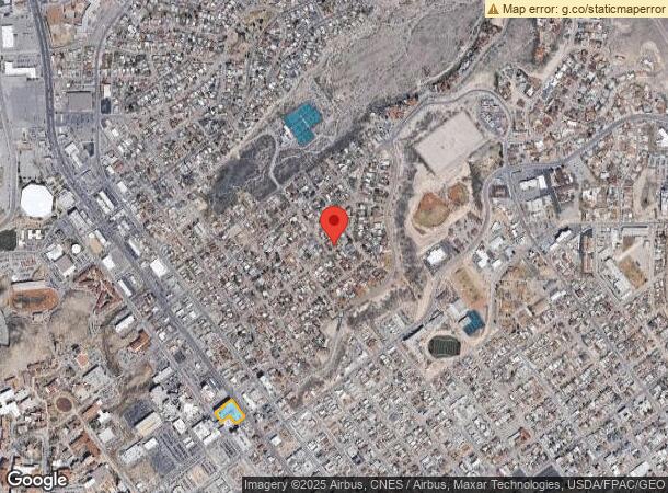  1800 N Oregon St, El Paso, TX Parcel Map