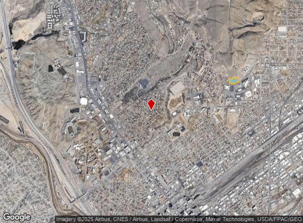  Murchison Dr, El Paso, TX Parcel Map