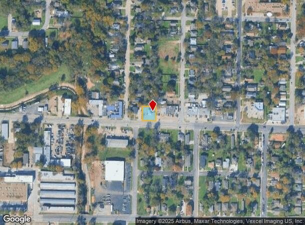 909 E Mckinney St, Denton, TX Parcel Map