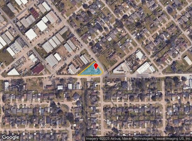 1911 Austin St, South Houston, TX Parcel Map