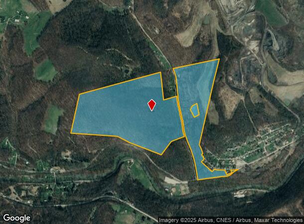  Moodys Run, Fairmont, WV Parcel Map