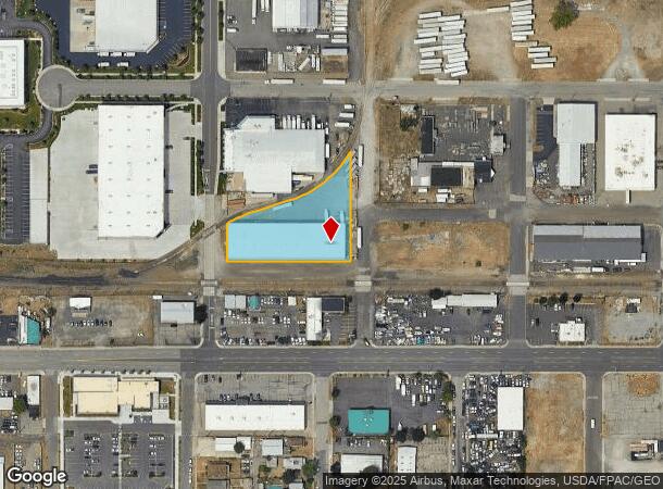  25 N Fiske St, Spokane, WA Parcel Map
