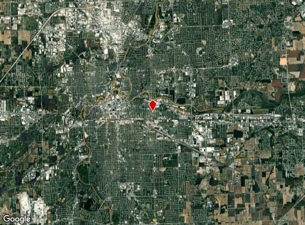  1119 S Anthony Blvd, Fort Wayne, IN Parcel Map