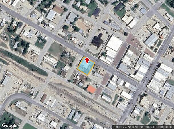 214 W Wise St, Bowie, TX Parcel Map