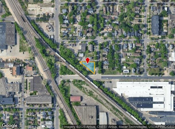  1808 Quincy St Ne, Minneapolis, MN Parcel Map
