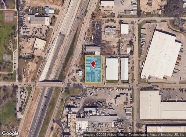 2025 E Union Bower Rd, Irving, TX Parcel Map