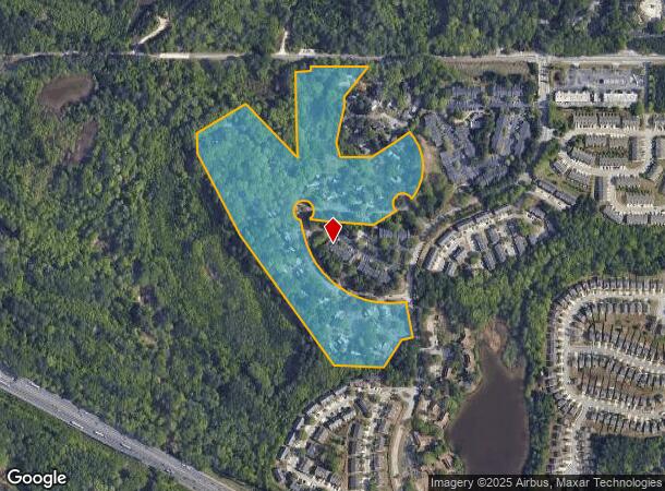  4801 Snapfinger Woods Dr, Decatur, GA Parcel Map